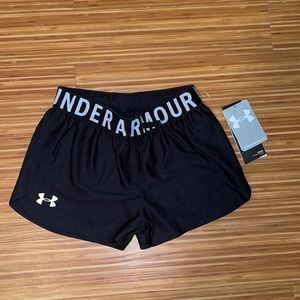 Girls' Under Armour Play Up Solid Shorts